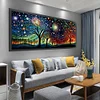 (US Local)Starry Night-11CT Stamped Cross Stitch Kit(100x45cm)