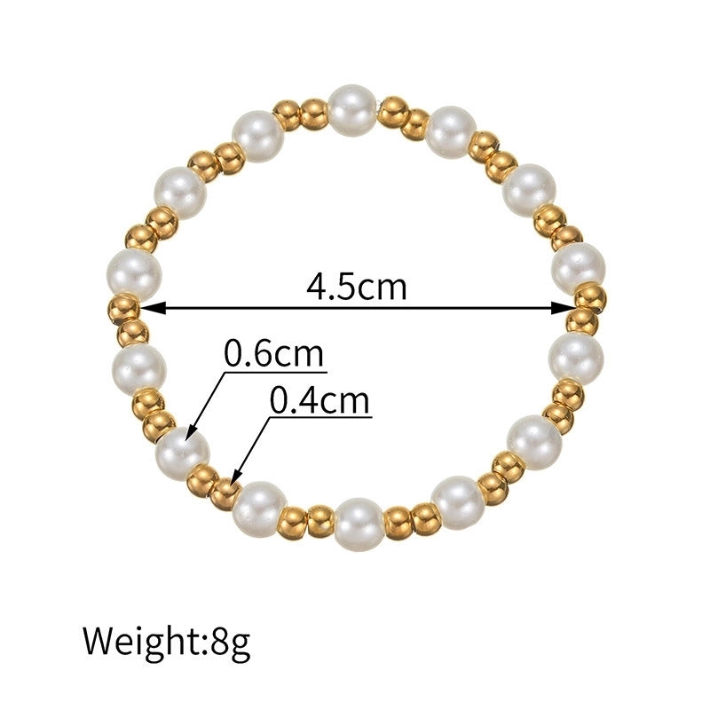 Elegant Flower 304 Stainless Steel Stainless Steel Bracelets In Bulk