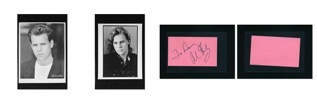 Al Corley - Signed Autograph and Headshot Photo Poster painting set - Kill the irishman