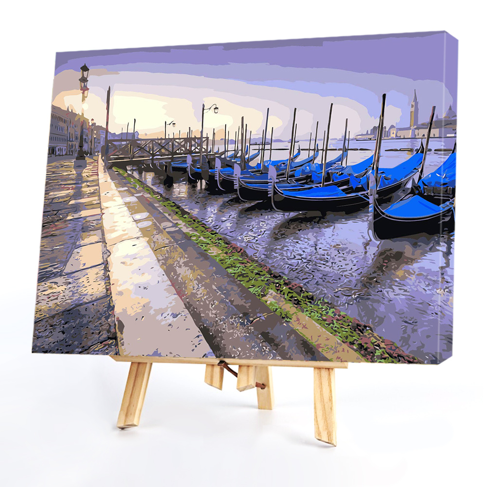 

50*40CM Paint By Numbers-Ship, 501 Original
