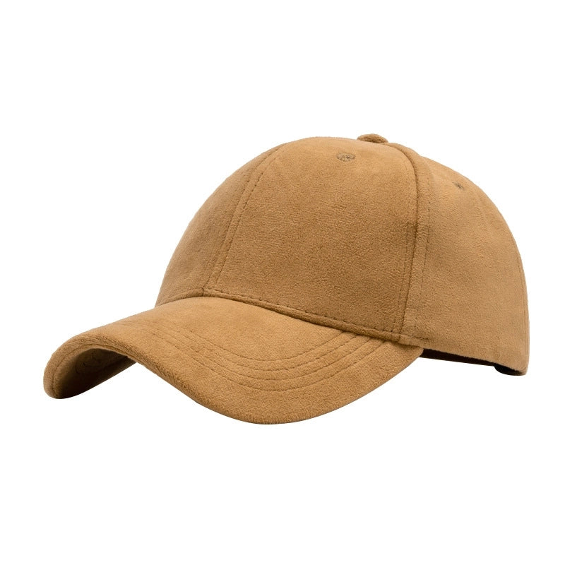 Women’s Streetwear Solid Color Curved Eaves Baseball Cap