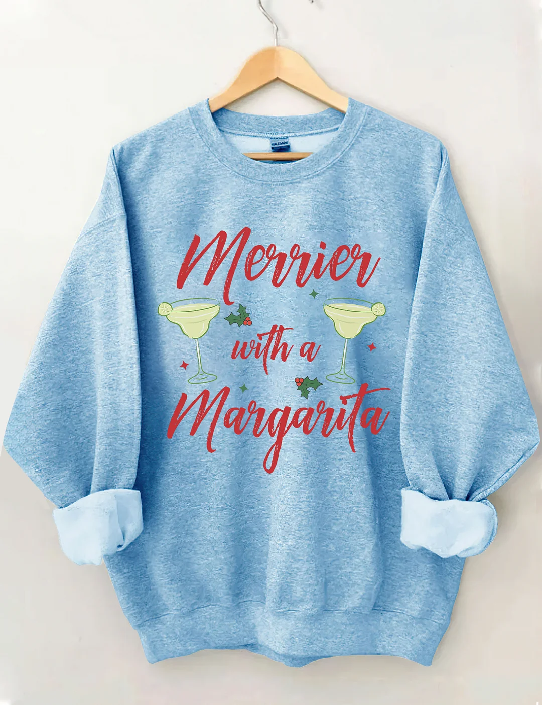 Merrier With A Margarita Sweatshirt