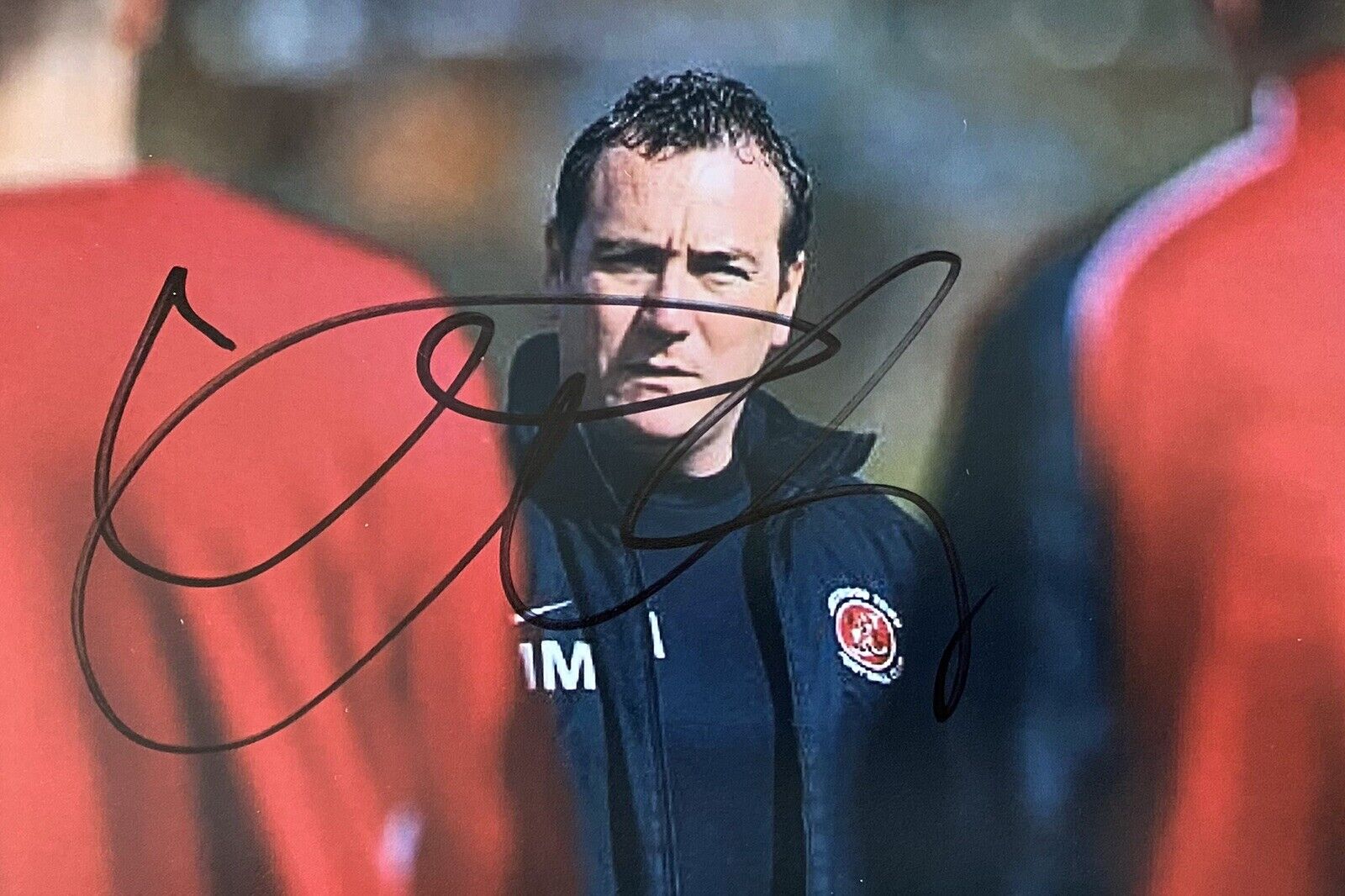 Micky Mellon Genuine Hand Signed Fleetwood Town 6X4 Photo Poster painting