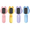 Kids Cat Shape Digital Magnifying Glass 2.0Inch Handheld Microscope for Kid Gift