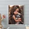 Little Girl-Full Round Diamond Painting 50*60CM