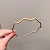 Simple Plain Color Waving Hair Band