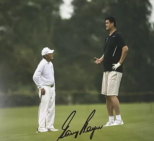Gary Player signed autographed 8x10 Photo Poster painting Yao Ming
