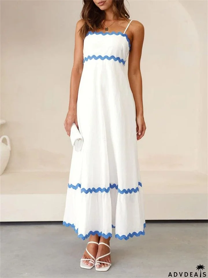 Ladies Summer New Trendy Beach Strappy Dresses