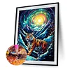 Diamond Painting-DIY Full Round Drill Tiger