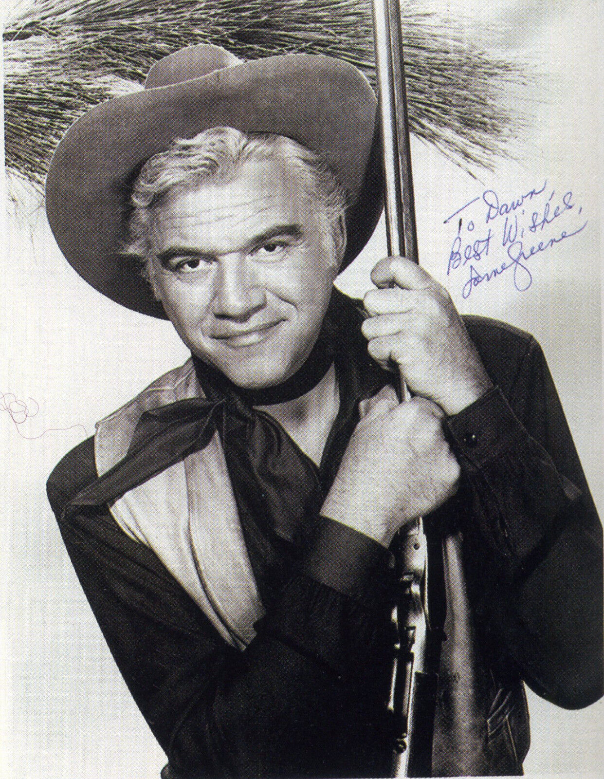 LORNE GREENE Signed Photo Poster paintinggraph - Film Actor 'Bonanza Ben Cartwright' Preprint