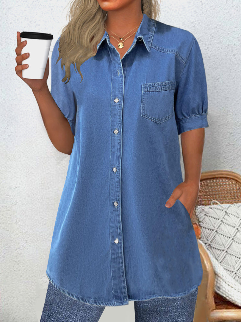Women Long Sleeve V-neck Graphic Floral Printed Top