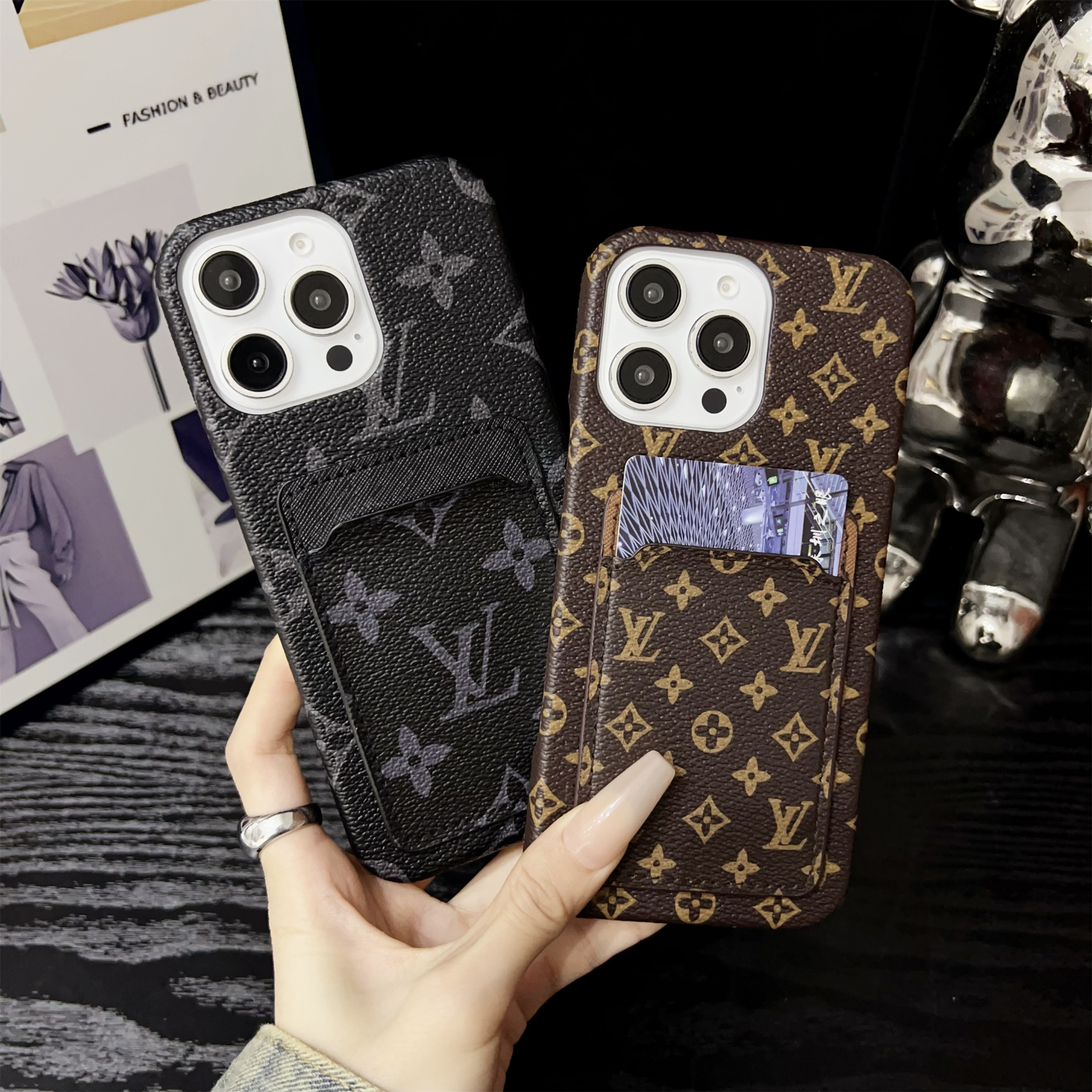LV Card Holder iPhone Case Gucci Samsung Galaxy Cover