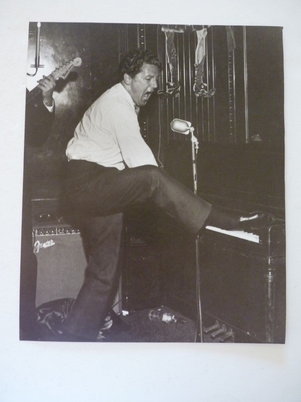 Jerry Lee Lewis Elvis Double Sided Coffee Table Book Photo Poster painting Page 9x12