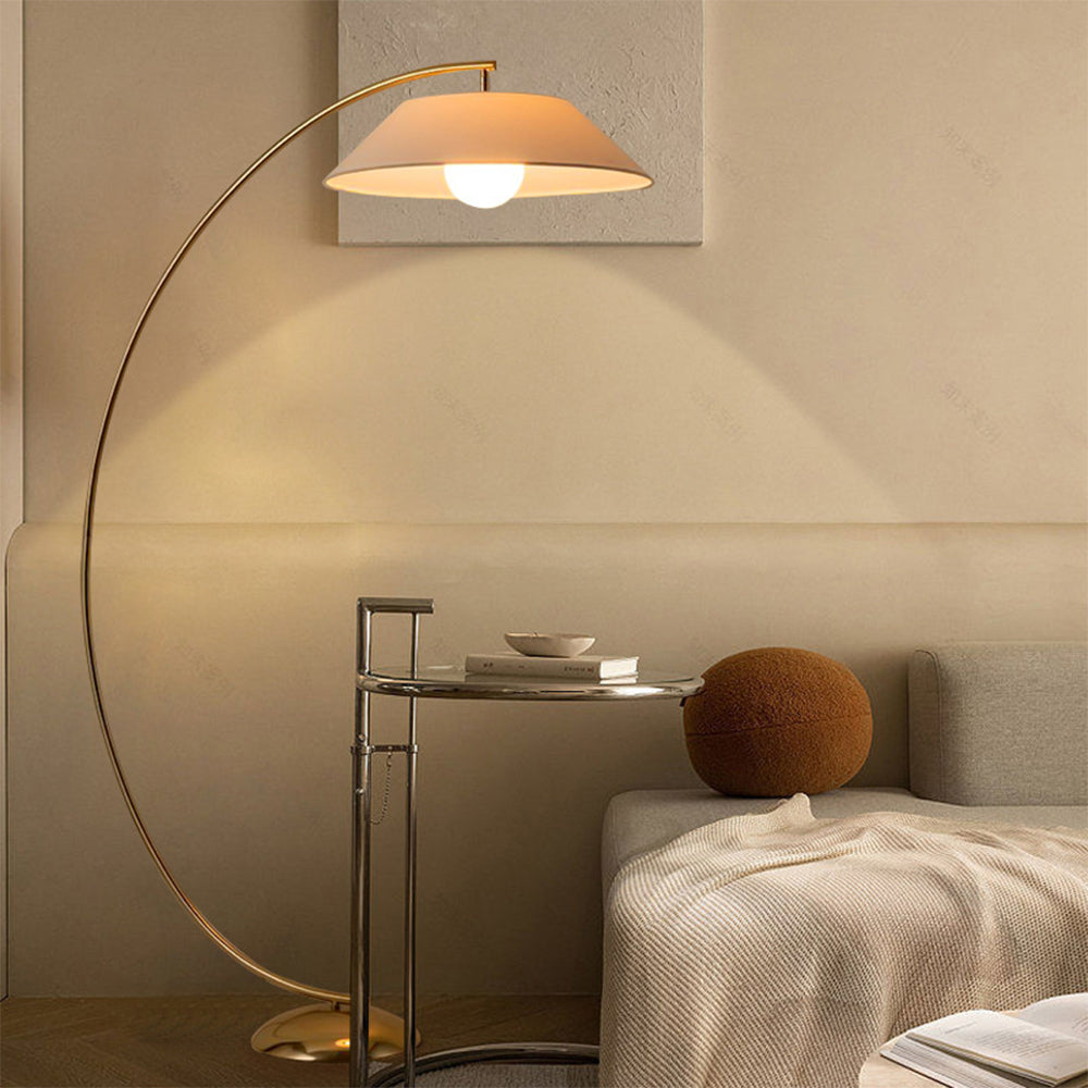 Mid-Century Fishing Shape Floor Lamp