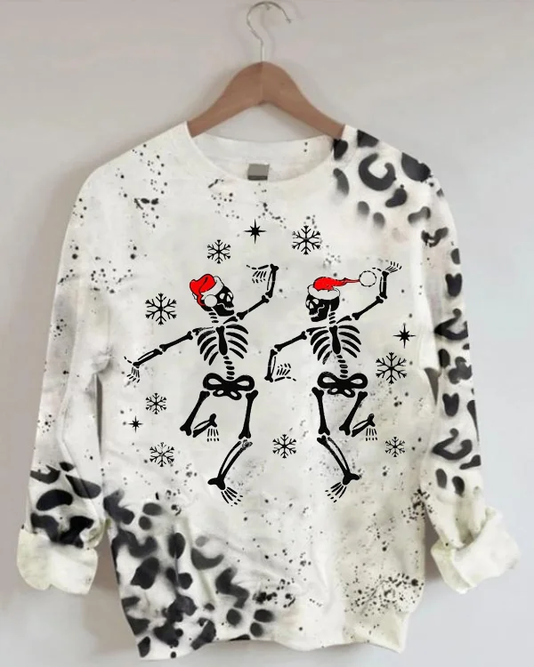 Merry Christmas Skeleton Sweatshirt
