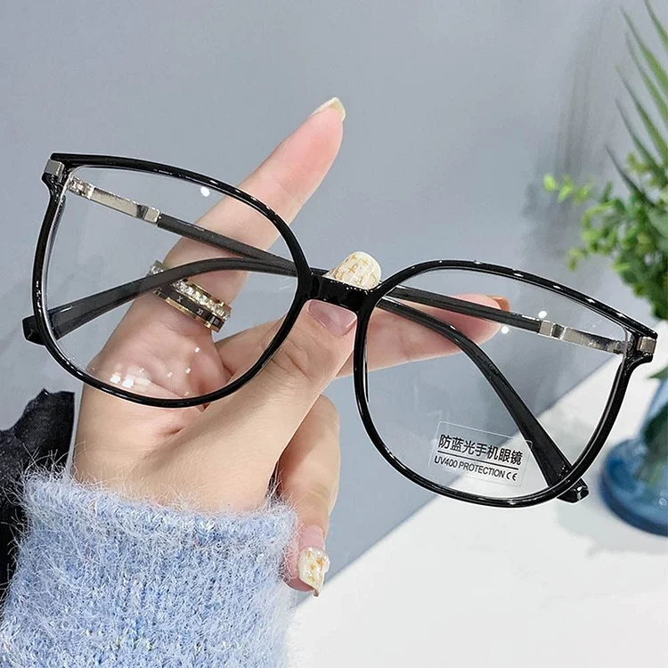 Shining Rhinestones Anti-Blue Light Reading Glasses Urltra-Light Eye Protection Men Women Elegant Comfortable Eyeglasses New