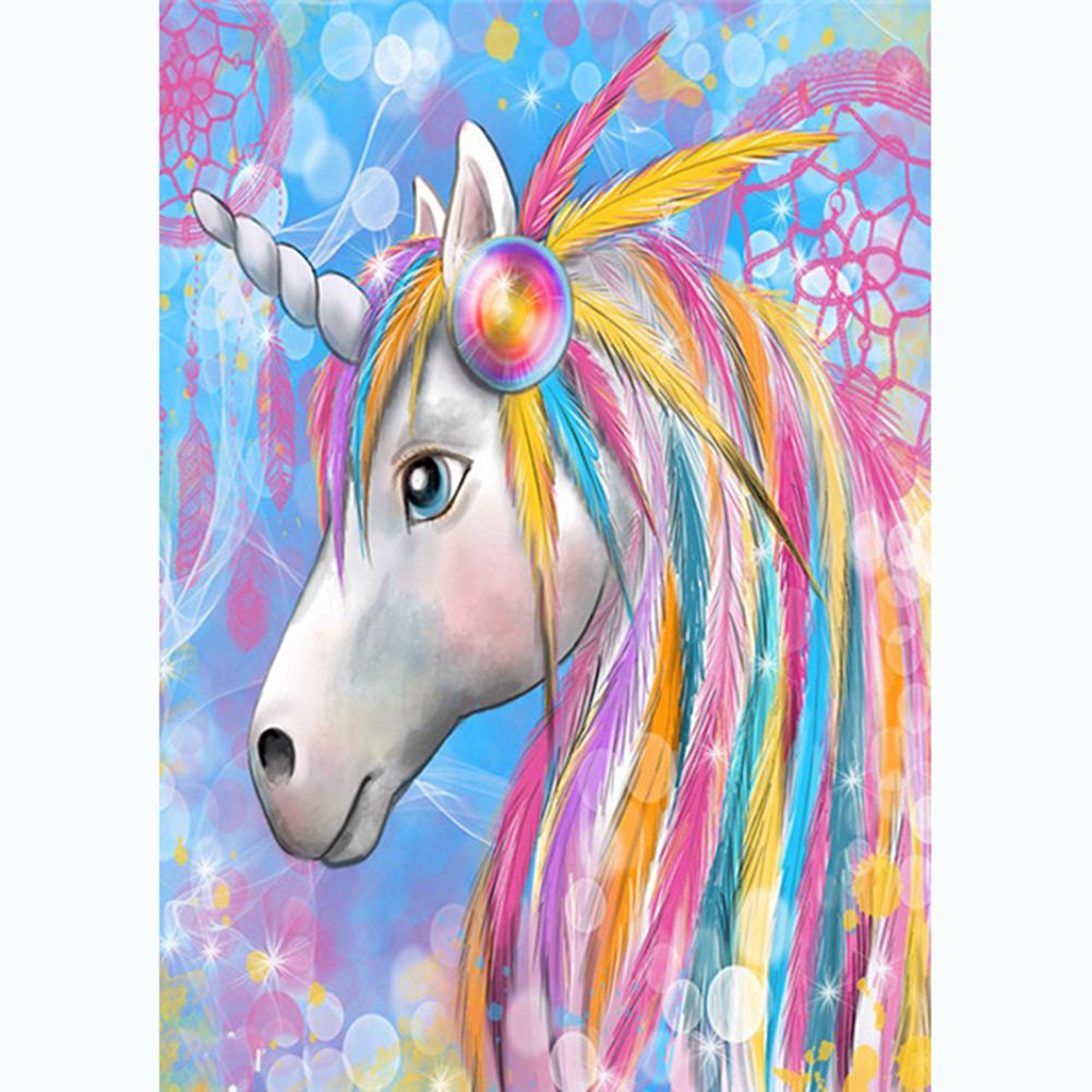 

30*40CM - Horse - Round Drill Diamond Painting, 501 Original