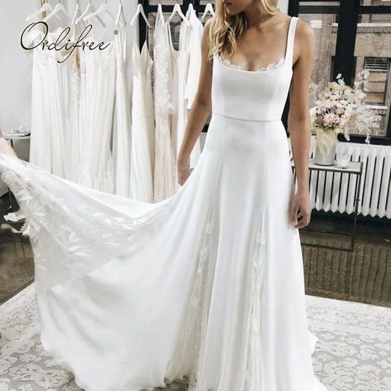 Ordifree 2022 Summer Women White Long Party Dress Spaghetti Strap Sexy Backless White Lace Crochet Elegant Evening Maxi Dress