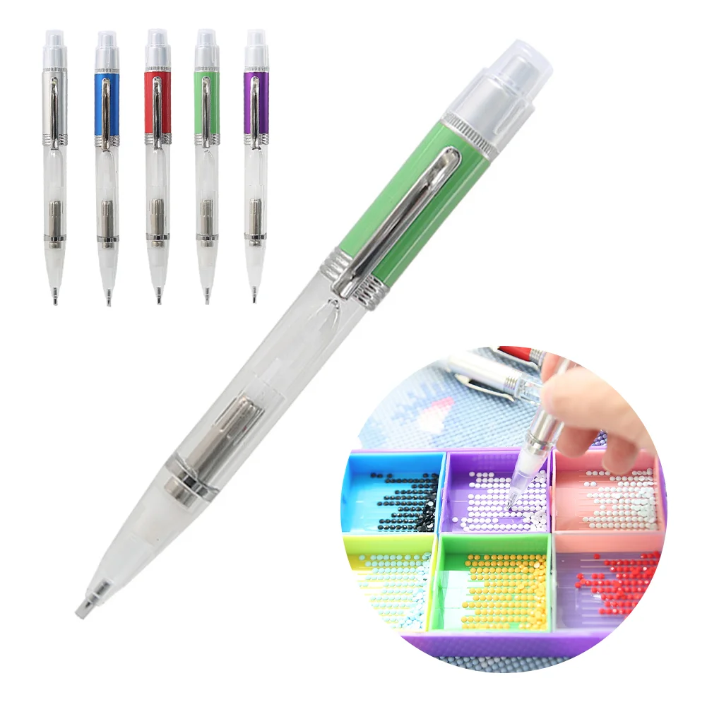 LED Diamond Painting Pen with Light Diamond Art Pen Comfort Grip Faster Drilling