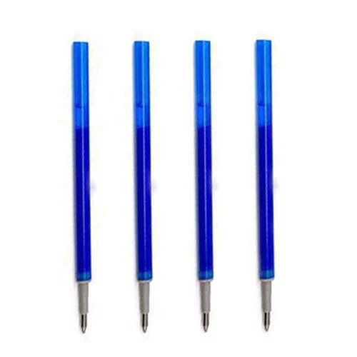 4Pcs/set Rainbow color Erasable pen 0.5mm Blue/Black ink Press Ballpoint Pen for School Office Supplies Stationery