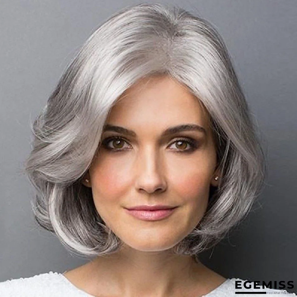 New Best Selling Partial Short-volume Inner-buckle Chemical Fiber Headgear Wig | EGEMISS