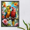 (40*60cm)Parrot - Round AB Drill Diamond Painting