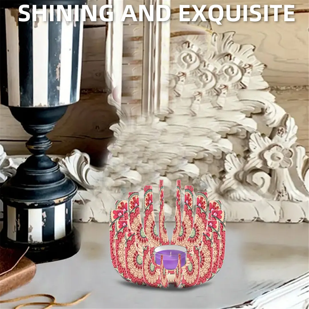 DIY Diamond Art Painting Kits of Candle Holder for Aromatherapy & Home Decor
