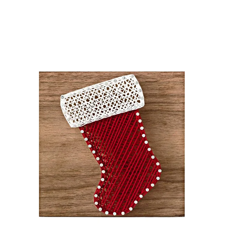 String Art - Little Christmas Stockings