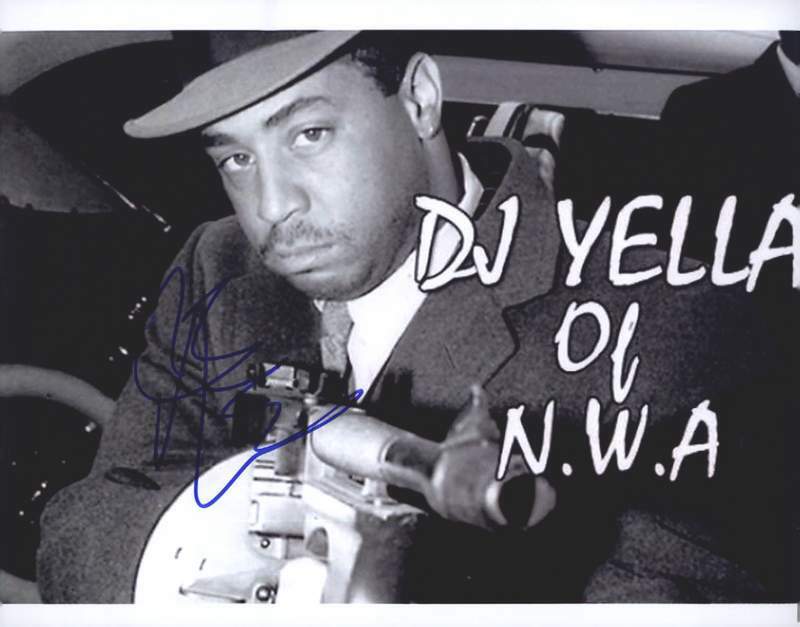 NWA Dj Yella authentic signed rap 8x10 Photo Poster painting W/Certificate Autographed 0258