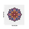 12pcs Mandala DIY Mini Square Diamond Painting Set 16x16cm