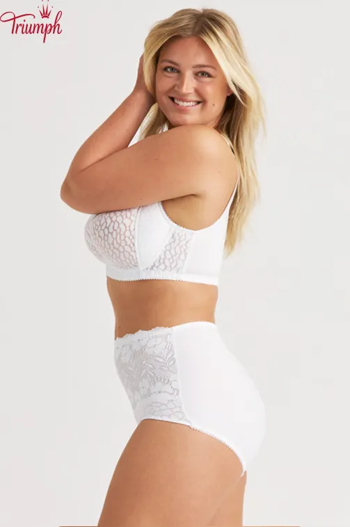 Triumph &ndash; (4 articole) Sutien cu &icirc;nchidere frontală din dantelă jacquard