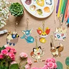 10PCS Anime Pokemon doppelseitig - 5d DIY Handwerk Schlüsselanhänger