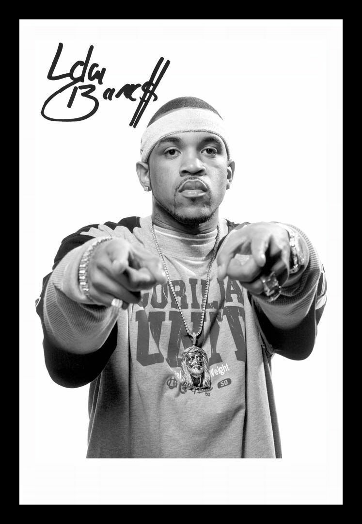 Lloyd Banks Autograph Signed & Framed Photo Poster painting 1