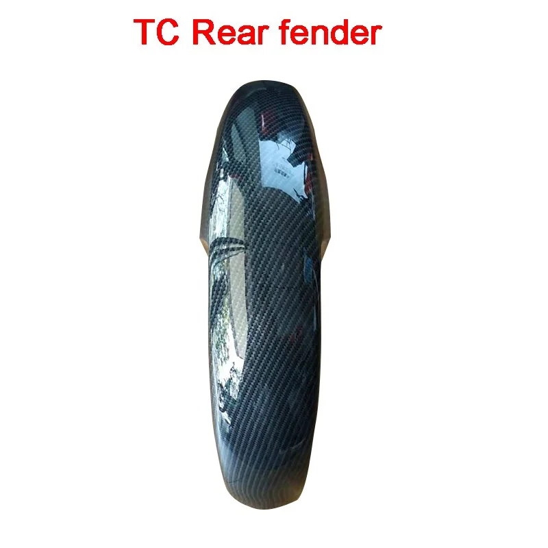 For Super SOCO TS TC MAX Modification Accessories Printing Carbon Fiber Shell Front and Rear Fender Protection Cover