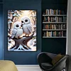 Snow Owl - 11CT Stamped Cross Stitch 40*60cm