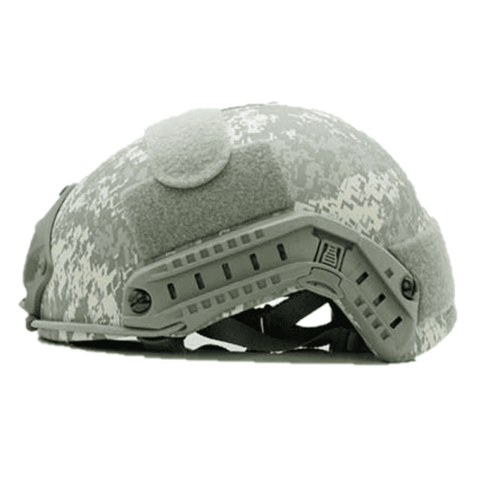 FAST IIIA High Cut Kevlar Ballistic Helmet Camouflage ACU