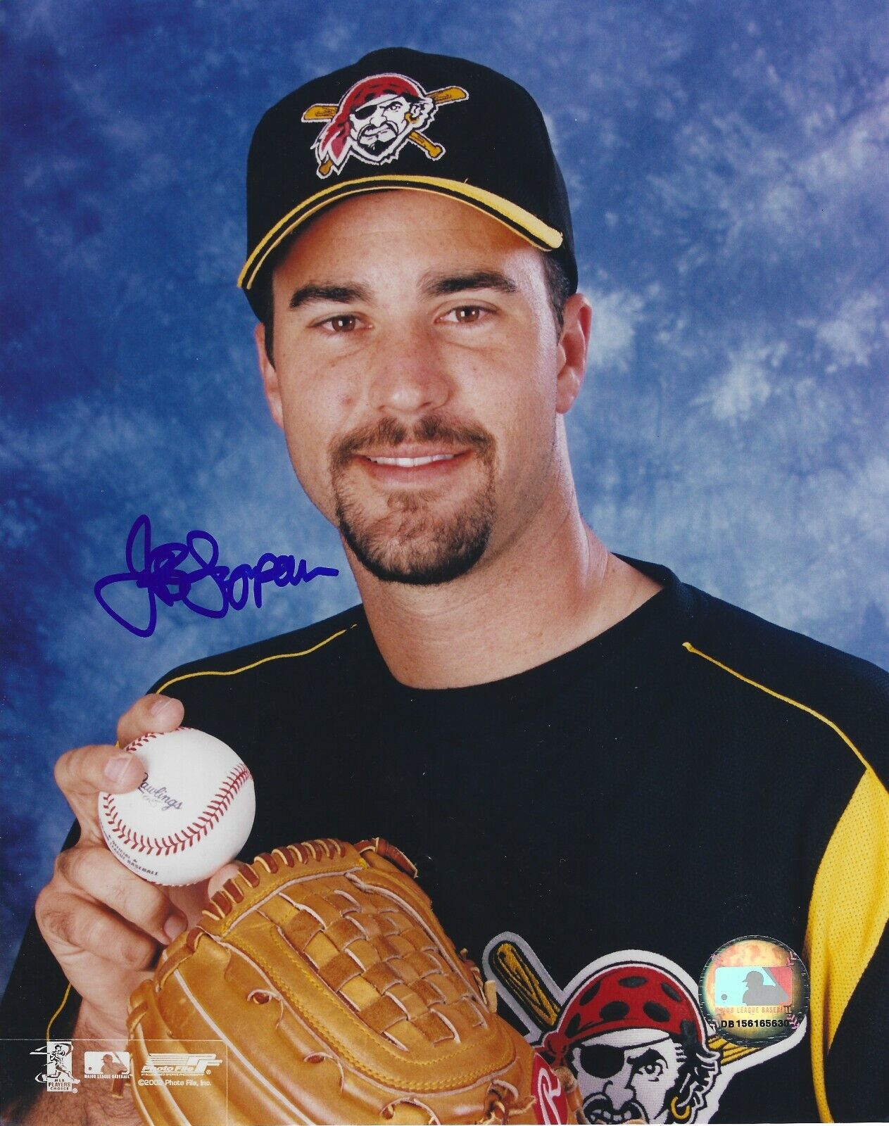 Autographed 8x10 JEFF SUPPAN Pittsburgh Pirates Photo Poster painting w/COA