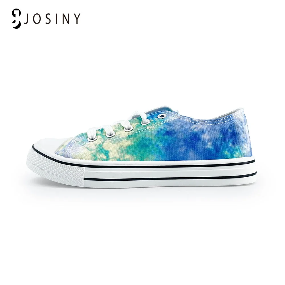 JOSINY Classic Women&#39;s Sneakers Sports Canvas Shoes For Women Casual Ladies Flat Lace-up