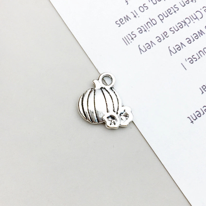 1 Piece Alloy Spider Spider Web Skull Pendant Jewelry Accessories