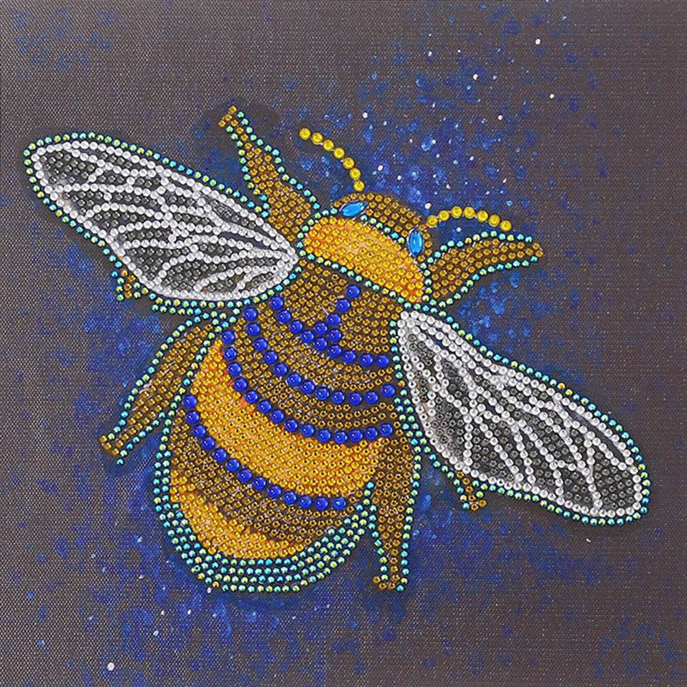 

30*30CM-Special Shaped Diamond Painting-Giant Bee, 501 Original