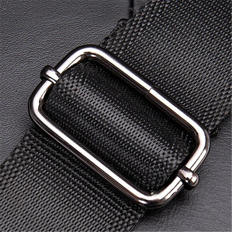 Irregular Shape Leather Zipper Daily Chest Bag Crossbody Packs