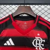 25/26 Kids Flamengo Long Sleeves Soccer Jersey Home