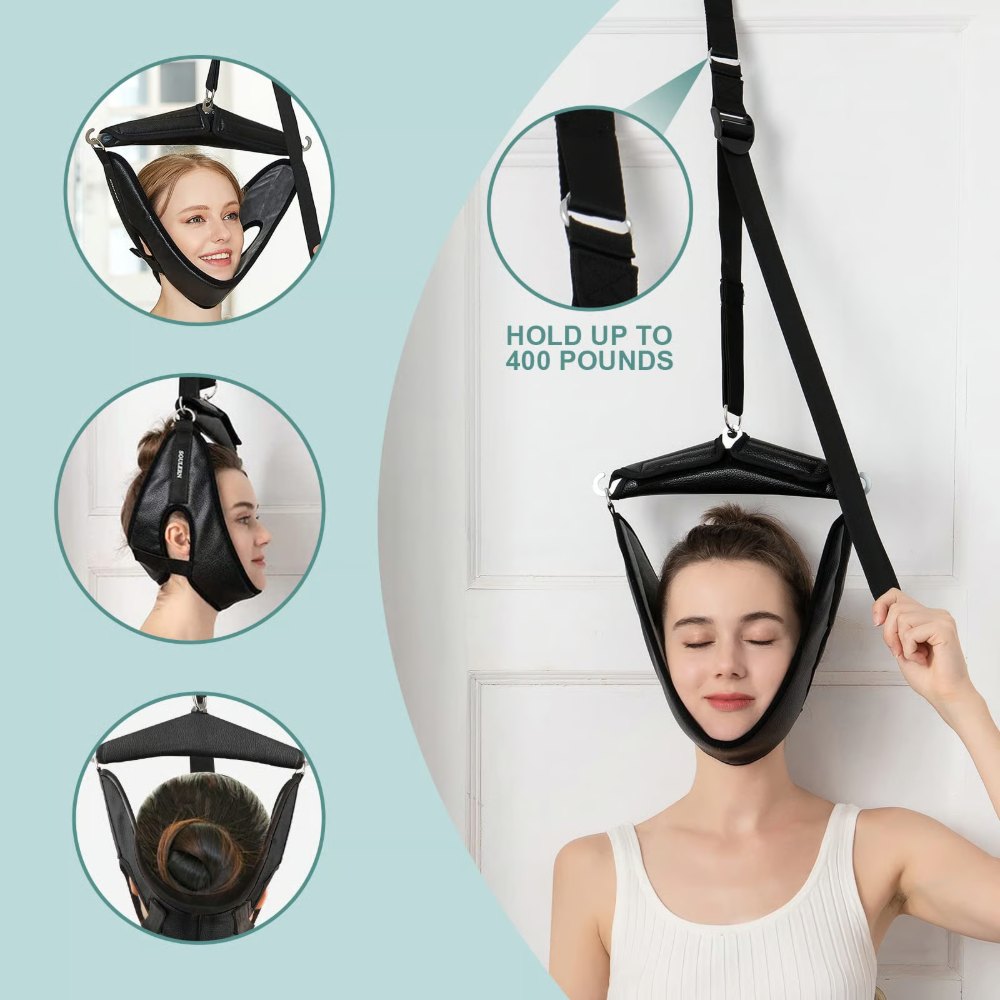 Unique Gift Stretch Away Neck Tension Anytime, Anywhere – The Ultimate Portable Neck Stretcher