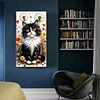 Diamond Painting - Full Round Drill - Cat(Canvas|40*70cm)