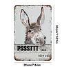Funny Nice Ass Donkey - Metal Tin Signs(8*12Inch/12*16Inch) - Animal