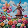 (Multi-Style) Flower-11CT Stamped Cross Stitch 50*50cm/19.69*19.69in