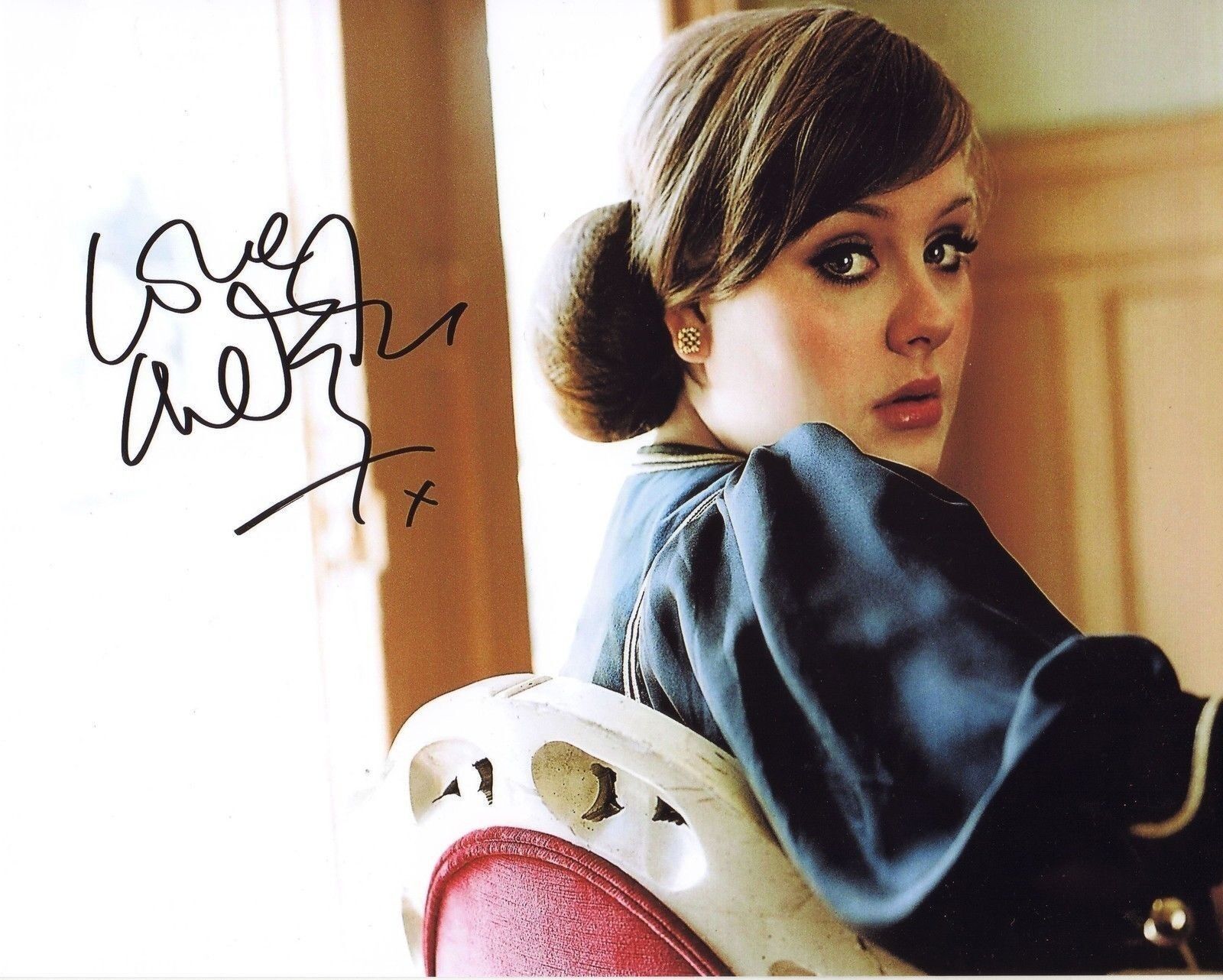 ADELE AUTOGRAPH SIGNED PP Photo Poster painting POSTER