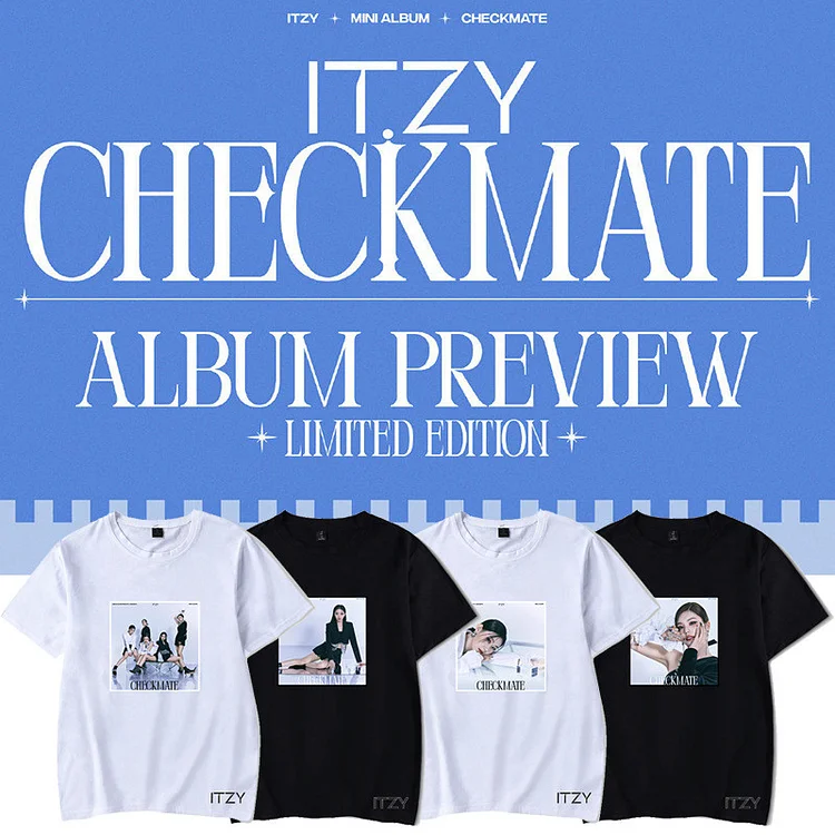 Itzy Checkmate Album Photos OFFICIEL 