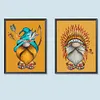 2Pcs Diamond Painting -DIY Round Drill Indian Goblin