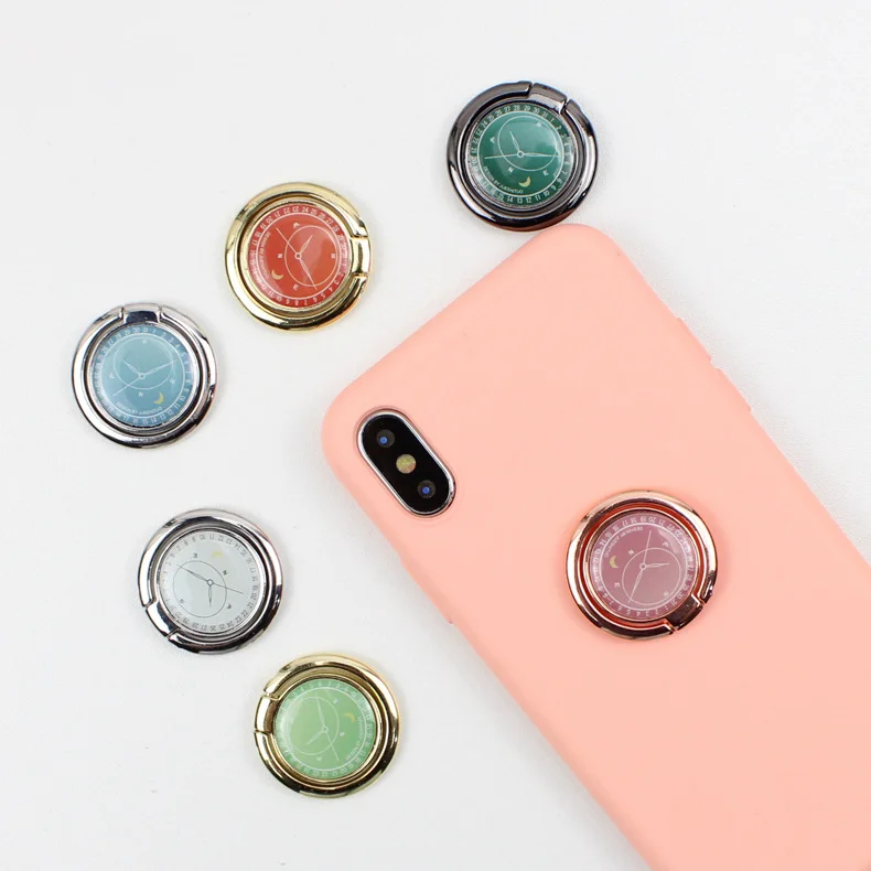Prevent phone drop Kickstand Safe secure NFC Phone Ring Bracket Grip for instantly share your contact business cards